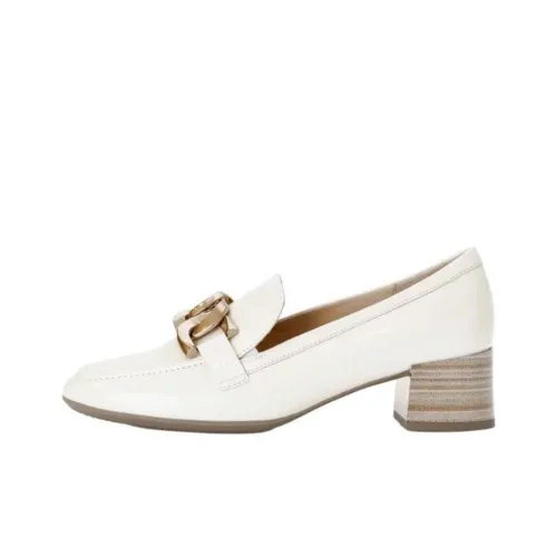 Gabor Comfort Лоферы 4,5 см Женские Бежевые