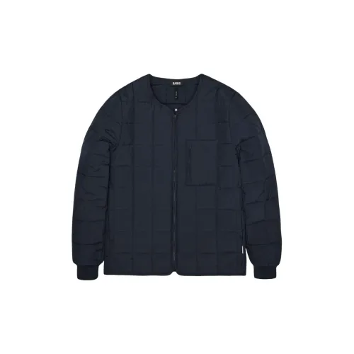 Rains Пуховая куртка Мужская Морской синий