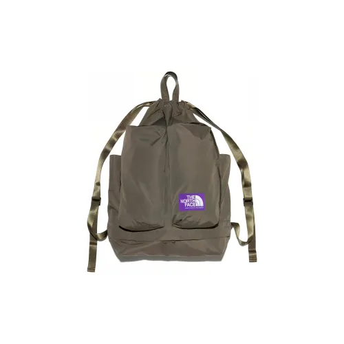 THE NORTH FACE PURPLE LABEL Полиэстер Рюкзак Унисекс Оливковый