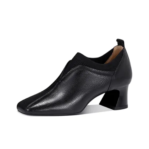 JESSICA SOPHIA Грубый каблук Высокие каблуки 5 см Женские Черный