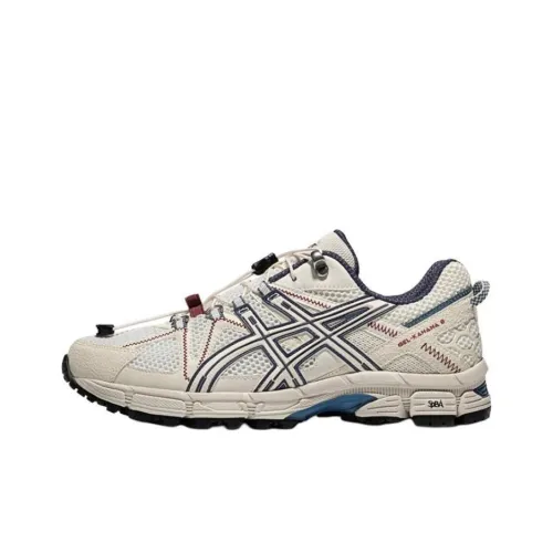 Asics Gel Kahana 8 FL Low Топ Беговые кроссовки Мужские Белые