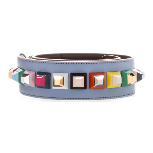 FENDI Кожа Сумка Ремень Женские Синий Смешанный цвет