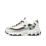 Белый/коричневый