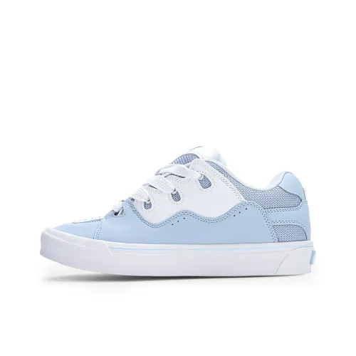 GLO BULL Скейтборд Кроссовки Низкие Белые Светло-Синие Унисекс