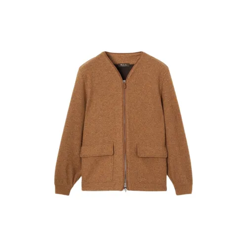 Loro Piana Коричневый Мужской Кашемировые Свитера