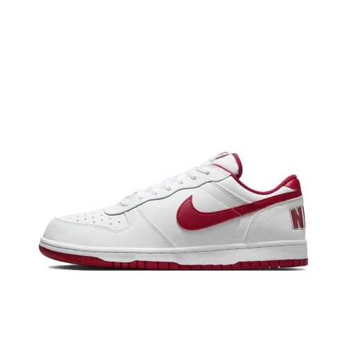 Nike Big Скейтборд Кроссовки Низкие Белые и Красные Мужские