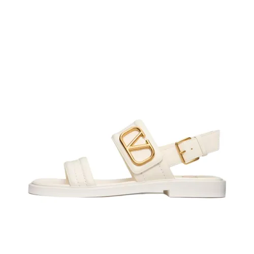 Valentino VLog one Ремень Сандалии Женские Экрю