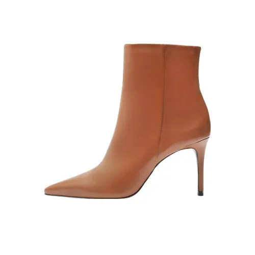 Schutz Mikki Ботильоны 8,5 см Женские Коричневые