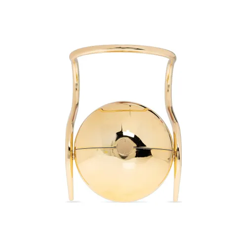 CULT GAIA Акриловая круглая сумка-шар маленькая женская золотая