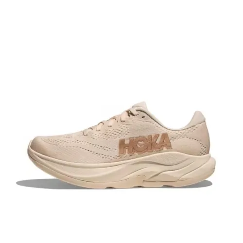 HOKA ONE ONE RINCON 4 Low Топ Повседневный Трейл Бег Обувь Женская Бежевая