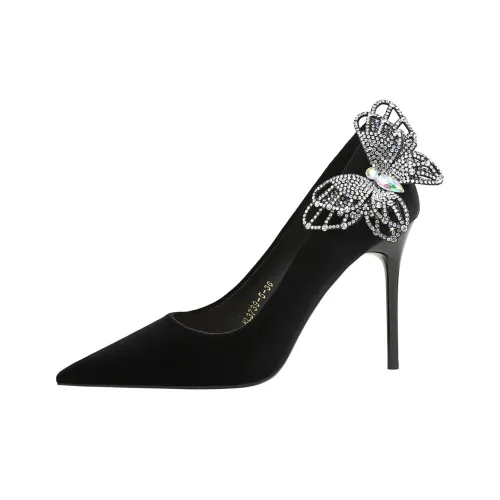 QITUMAUL Узкий каблук Высокие каблуки 10 см Женские