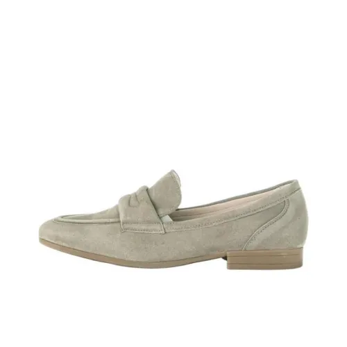 Gabor Comfort Лоферы 2,5 см Женские Светло-зеленые