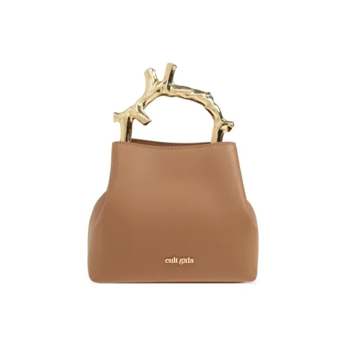 CULT GAIA Телячья кожа Сумка Женская Верблюжий Коричневый