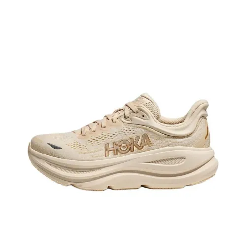 HOKA ONE ONE Bondi 9 Беговые кроссовки Низкий топ Бежевый Женские