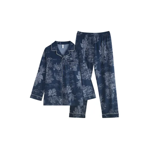 Xuan Liang Pajama Комплект Мужской Ink Синий