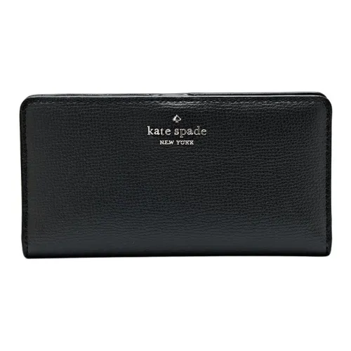 Kate Spade Кожа Кошелек Женские Черный
