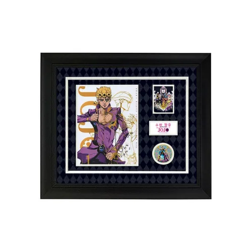 Yi Shot Shingo Katori JOJO Золотой Chorus Подписанное ФОТО с Сертификатом Рамка для Коллекционирования Аниме Мерч