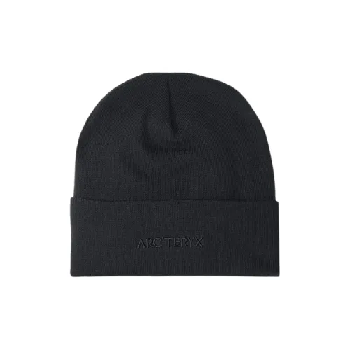 Arcteryx Переработанный полиэстер Шапки-бини Унисекс Черный