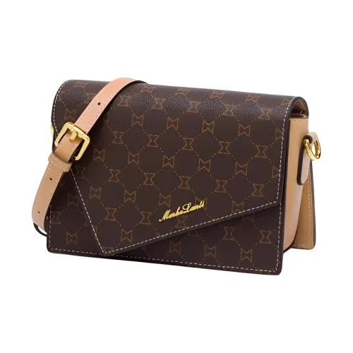 MashaLanti Сумки через плечо Темно-коричневый и Абрикосовый Женские