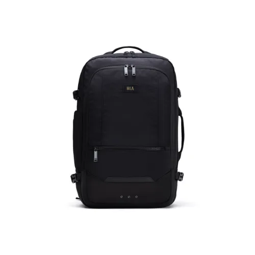 HLA Nylon Backpack Unisex Black HLA Нейлон Рюкзак Унисекс Черный