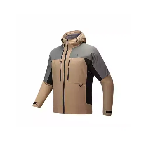Anta Outdoor Collection Офис Повседневный Водонепроницаемый Ветровка Мужской Phoenix Feather Brown
