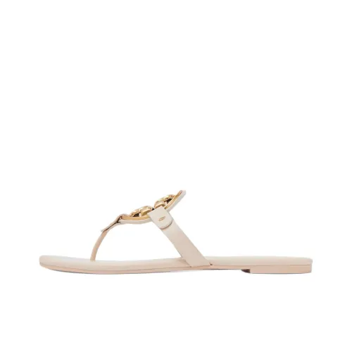 TORY BURCH Miller Шлепанцы Женские Экрю