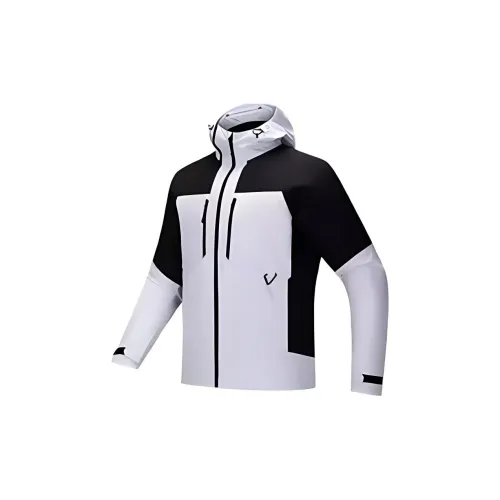 ANTA Outdoor Collection Водонепроницаемый Ветровка Мужская Снежно-белая