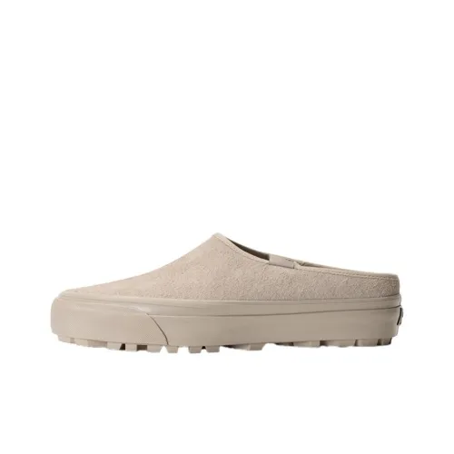Vans LX MULE STYLE 17 Повседневный Низкий Топ Бежевый Мужской
