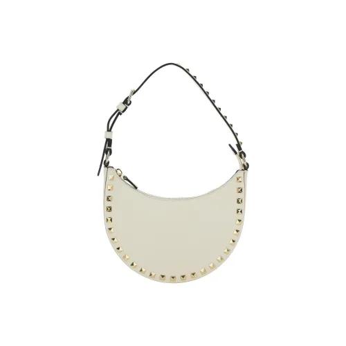 Valentino Garavani Телячья кожа Сумка-хобо Сумка на одно плечо Мини Женская Белая