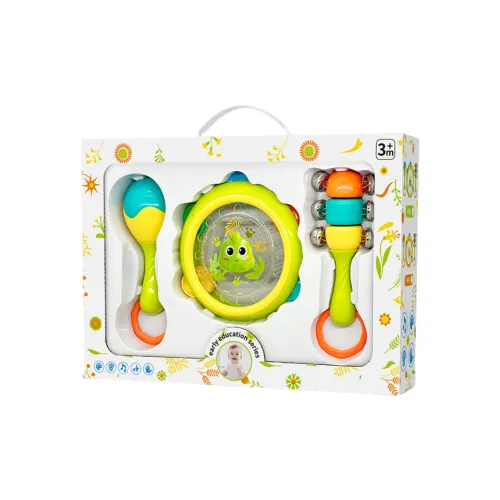 GUOU Малыш Ручное Кольцо Колокольчик Тренировки Маленький Песочный Hammer Развивающие игрушки