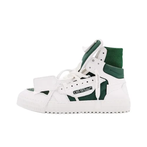 OFF Белый OFF COURT Высокие Кроссовки для скейтбординга Мужские Белые