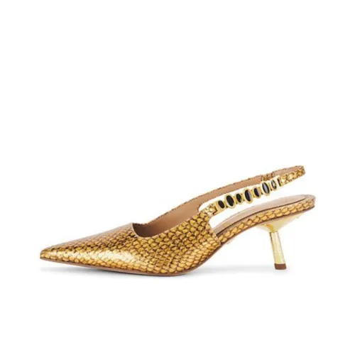 SAM EDELMAN Baker Грубый каблук Высокие каблуки Женские Золотой