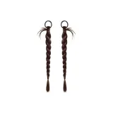 Курица Перо Твист Брайды [Темно-кофейный]