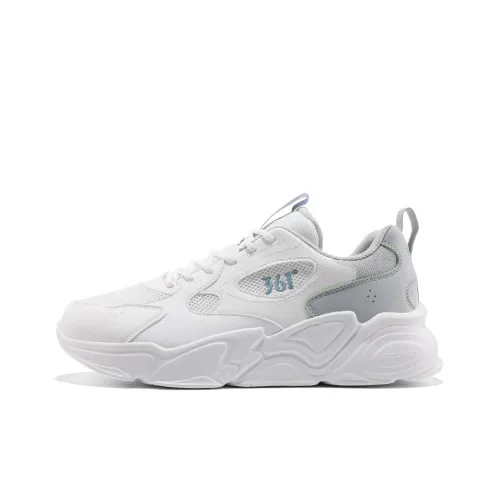 361° Дышащий Легкий Амортизация Низкий Топ Casual Мужской Белый Серый Зеленый