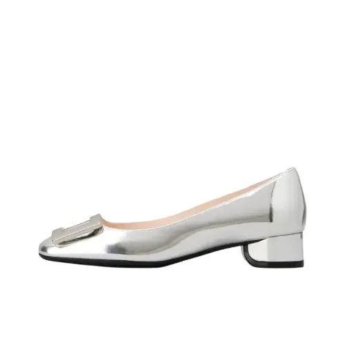 Roger Vivier U LOOK Повседневная обувь Женская Серебряная