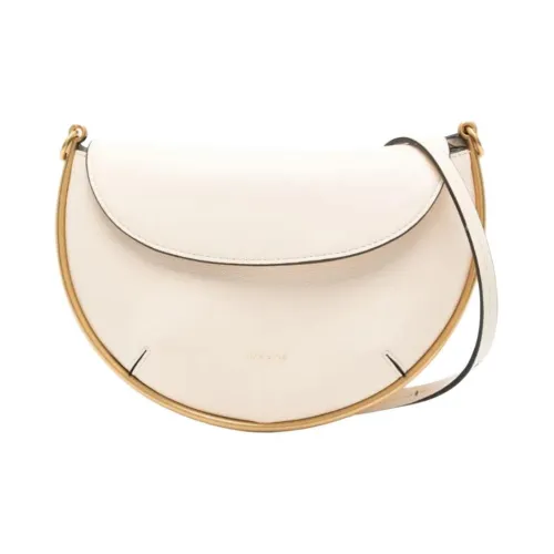 Wandler Телячья кожа Сумка через плечо Мини Женская Экрю