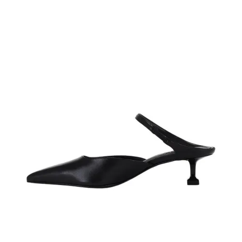 Schutz Домашние тапочки 4,5 см Женские Черные