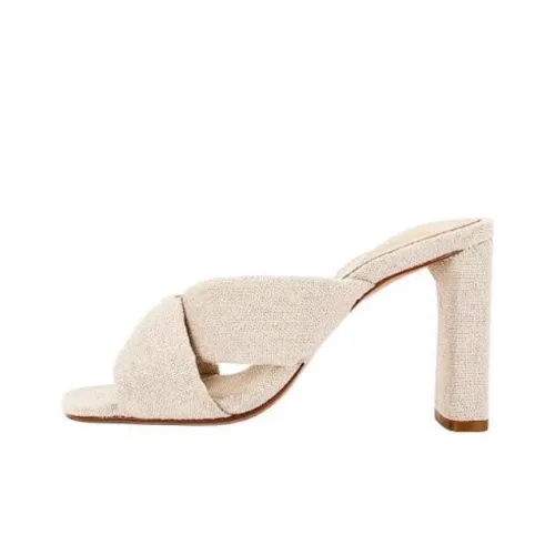 Schutz Слипоны Женские Бежевые