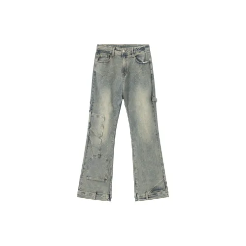 XINYINSU SS25 Джинсы Унисекс Синий