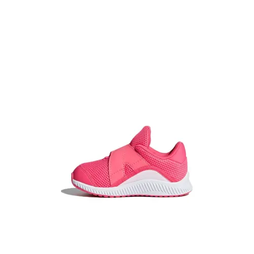 Adidas Fortarun X CF I Дышащий Низкий Топ Обувь для малышей Розовый Белый Infant Wa Toddler