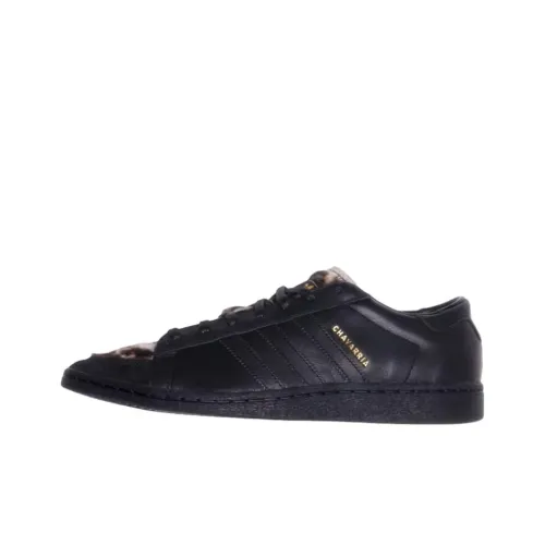 WILLY CHAVARRIA x adidas originals JABBAR Slip-resistant Abrasion-resistant Low Top Skateboard Shoes Unisex Black Вилли Чавarria x Adidas Originals JABBAR Противоскользящие устойчивые к истиранию низкие топовые скейтборд-кроссовки унисекс черные