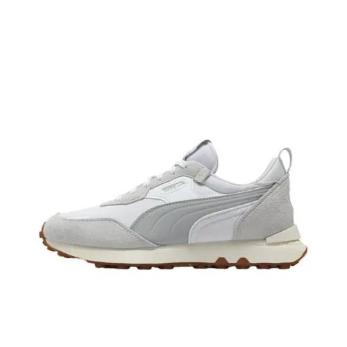PUMA Rider FV Low Топ Casual Унисекс Белый Серый