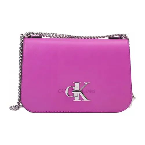 CALVIN KLEIN Полиуретан Сумка через плечо Женская Розовая