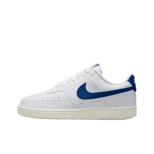 nike Court Vision Low Slip Resistant Abrasion Resistant Low Топ Скейтборд Кроссовки Женские Белые