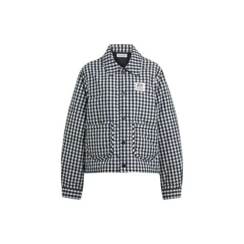 COACH SS25 Хлопковый пуховик Унисекс Черный