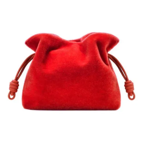 LOEWE Flamenco Коровья кожа Портативная Сумка через плечо Сумка на плечо Женская