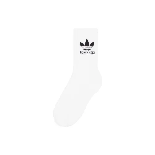 Balenciaga x Adidas Белые женские носки