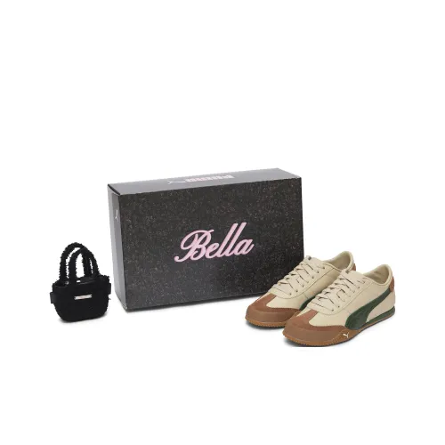 PUMA Bella UT Casual Low Top Коричневый Зеленый Winter Box Unisex