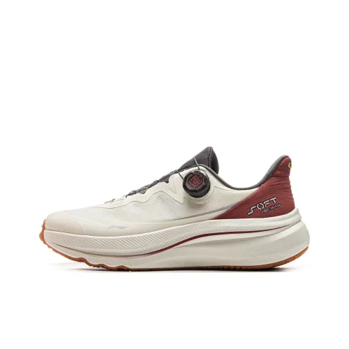 LINING SOFT GO MAX Повседневный Низкий Топ Белый Красный Мужской