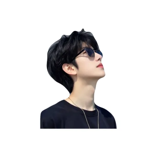 GLUNA Дифференциальный Раздробленный Крышка Мужская Короткая Перука Модная Модная И Мужественная